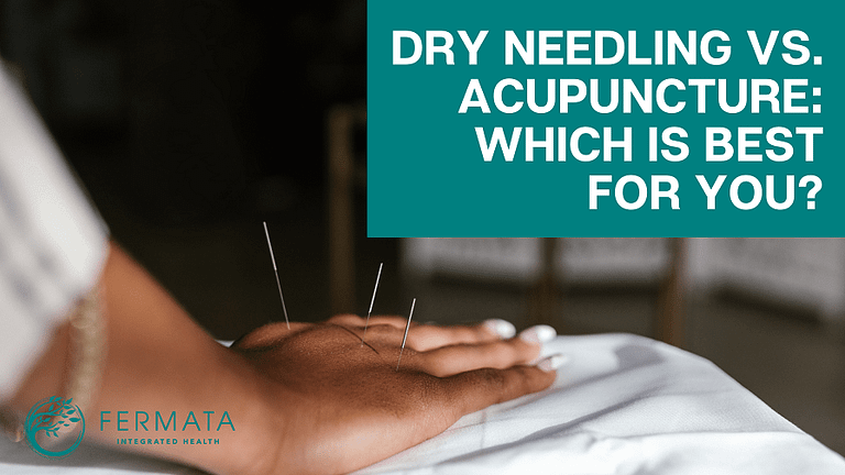 Dry Needling vs. Acupuncture Which is Best for You